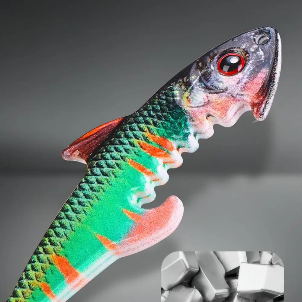 Professional Fishing Lure Bottle Opener Creative Metal Cap Remover Portable Outdoor Tool For Weihe Sports Kitchen Gadget