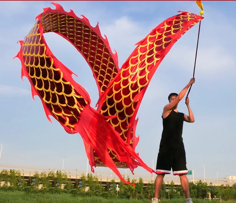 

Square Stage Performance Fitness Dragon Ribbon Dance Traditional Chinese Culture Products Fitness Equipment