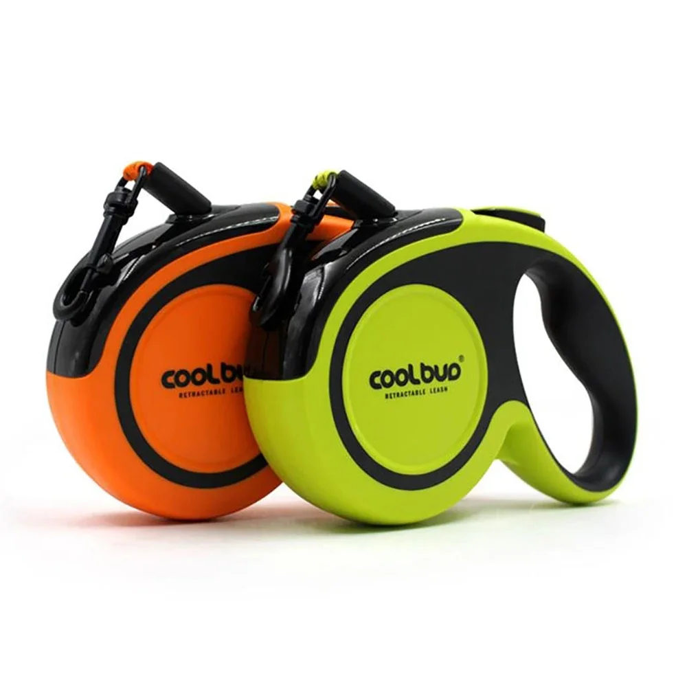 

1 Pc 5m Nylon Pet Automatic Retractable Leash Walk Dog Leash Reflective Leash with Dog Tractor Dog Lead Extension Pulling Rope