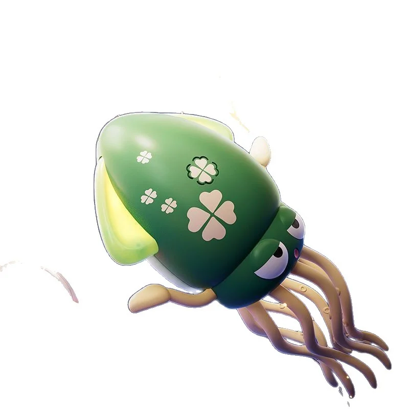 子供の電気自動誘導音と光照明タコのおもちゃ充電式シミュレーション動物のおもちゃキッズギフト