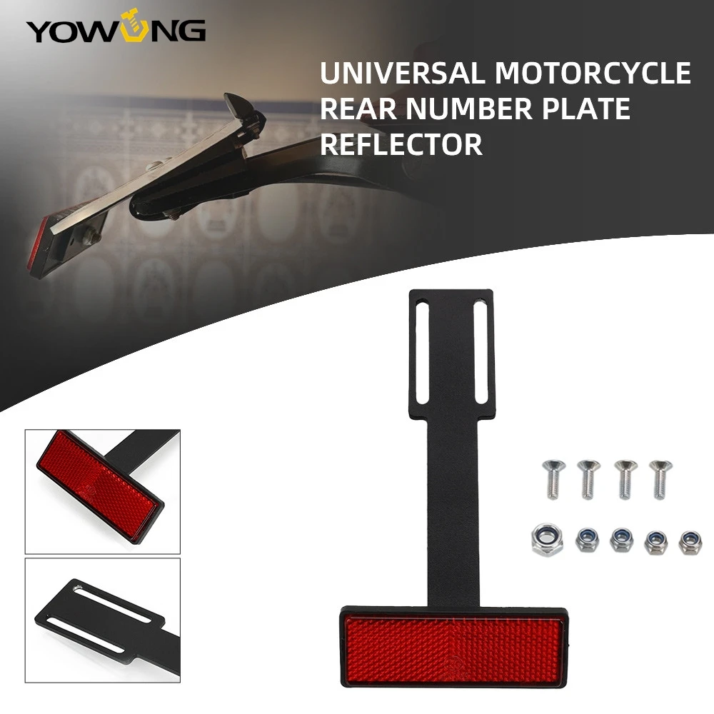 

Motorcycle Accessories For Kawasaki Z H2 Performance SE 2020-2021-2022-2023-2024 License Plate Holder Part Extend Tail Reflector