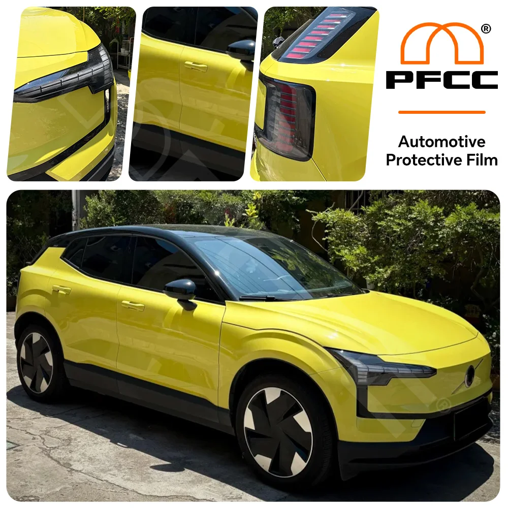 

TPU Paint Protection Film For Volvo EX30 2023-2025 Anti-scratch Car Body Clear Bra Pre-cut PPF Resistant Repairable Sticker PPF