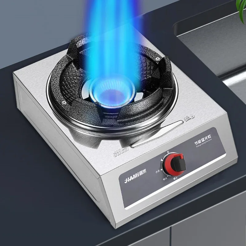 

Commercial Cooktop Gas Stove Fierce Firepower Single Burner Estufa De Gas Hotel Restaurant Gas Cooker Free Shipping Table Stove