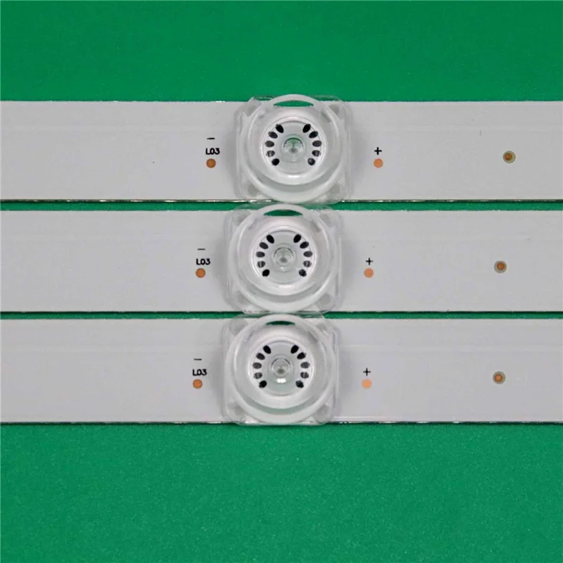 10PCS/Set Brand New TV's LED Lamp Bars JL.D55051330-349AS-M CJ 1.30.1.55A16003R V1 Backlight Strip For Philco PH55A16DSGWA Tapes