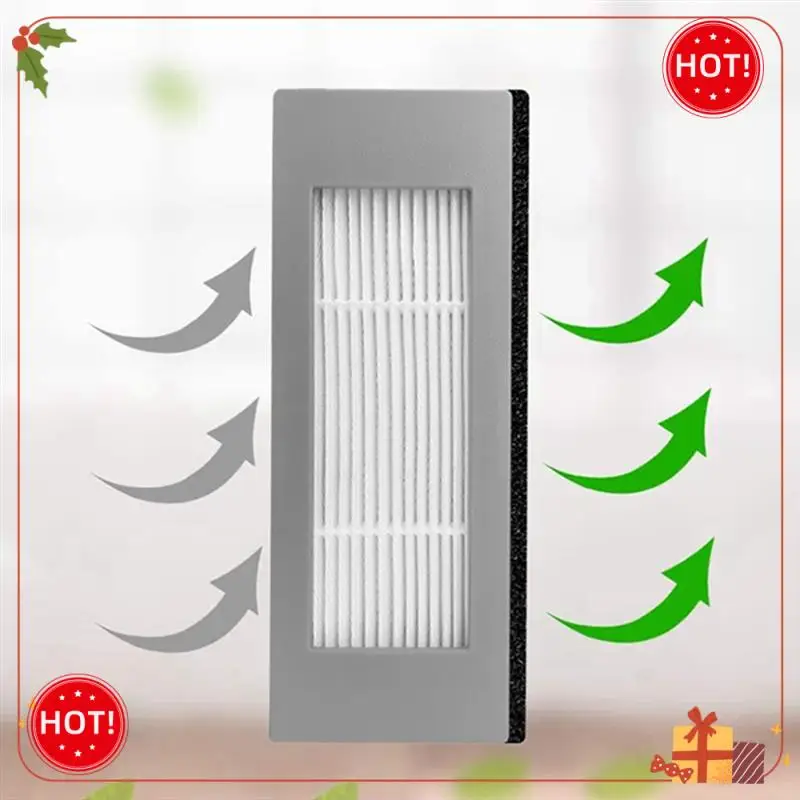 ABLE-6Pcs تصفية ل Ecovacs Deebot Ozmo 920 950 T8 AIVI Max T9 T9AIVI T5 N5 N7 N8 + N8 Pro Plus جهاز آلي لتنظيف الأتربة