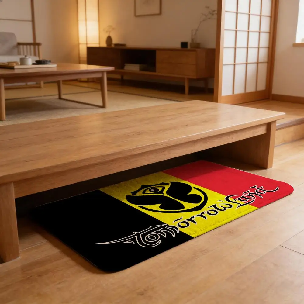 Fashion tomorrowland Floor Mat Flannel Door Mat Non-Slip Absorbent Washable Indoor Home Rug