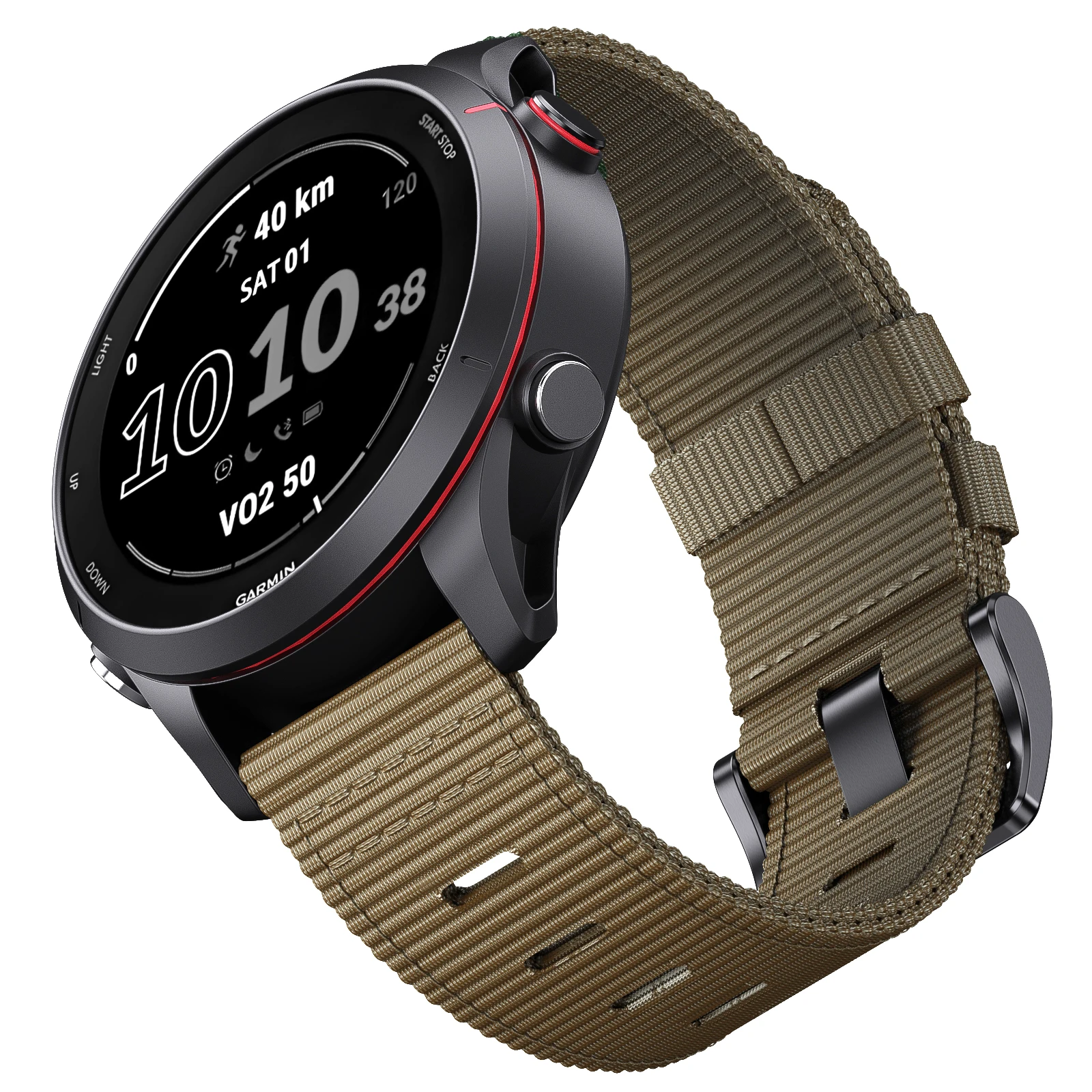20mm 22mm Watch Band for Samsung Galaxy Watch 7/6/Classic/5/4/3 Braided Nylon Strap for Huawei Watch 4/3/GT 5 4 Band