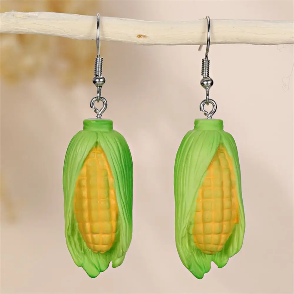 Bohemia Earrings Simulated Vegetable Dangle Earring Korean Style Broccoli Cute Earrings Onion Alloy Mushroom Earrings Women