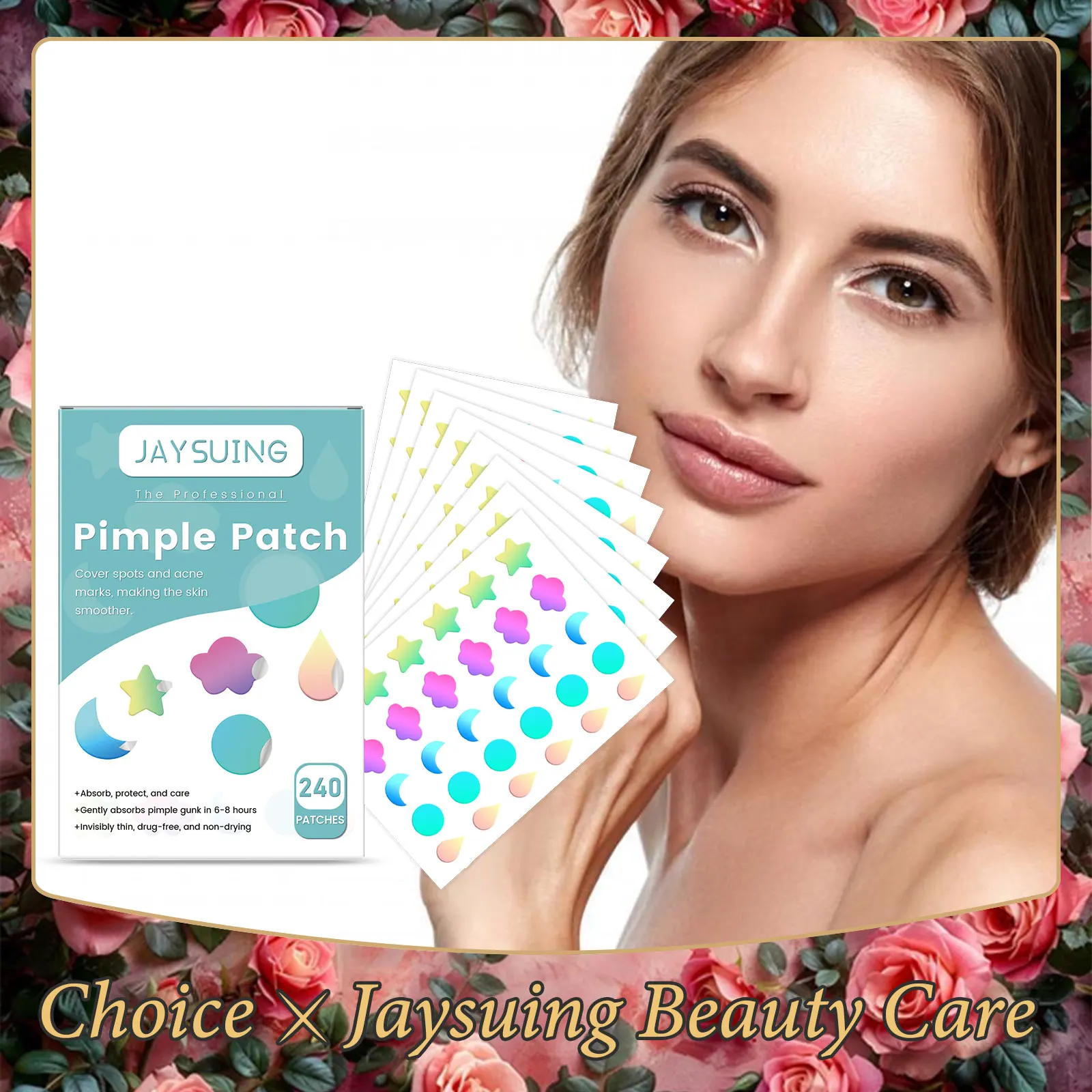 Star Invisible Pimple Patch Removal Acne Anti-Oxidation Repair Skin Care Stickers Acne Treatment Patch Beauty And Personal Care