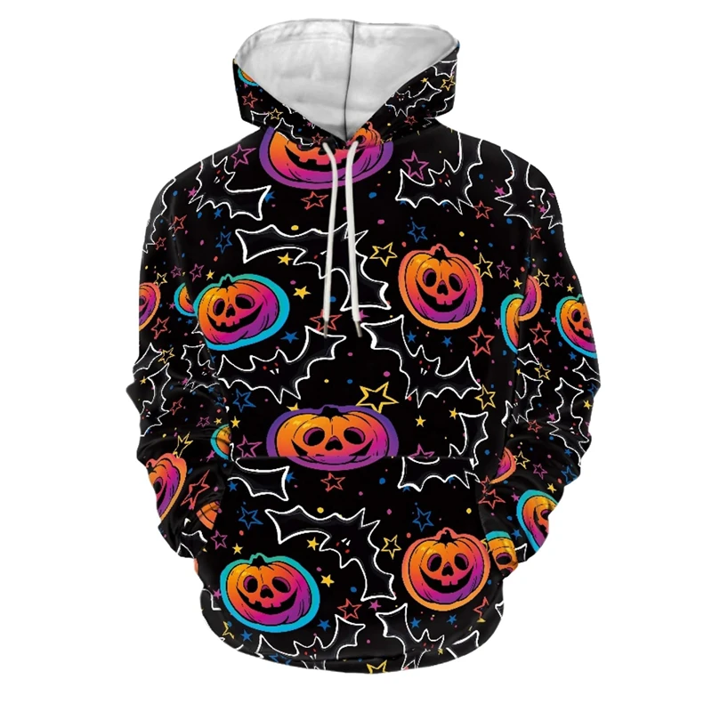 

Men's 3D Pumpkin Pattern Hoodie Halloween 2025 Casual Long Sleeve Sweatshirt Pullover Top for Autumn
