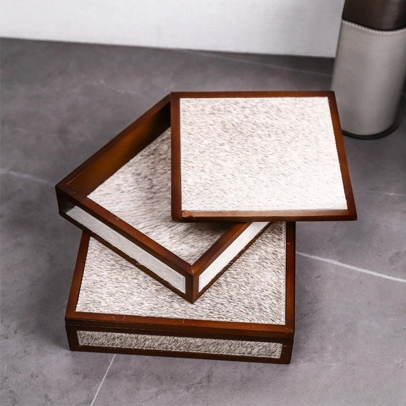 Decorative Storage Box Modern Simplicity Jewelry Storage Boxes Nordic Luxury Entrance Hall Organizers Coffee Table Organizer