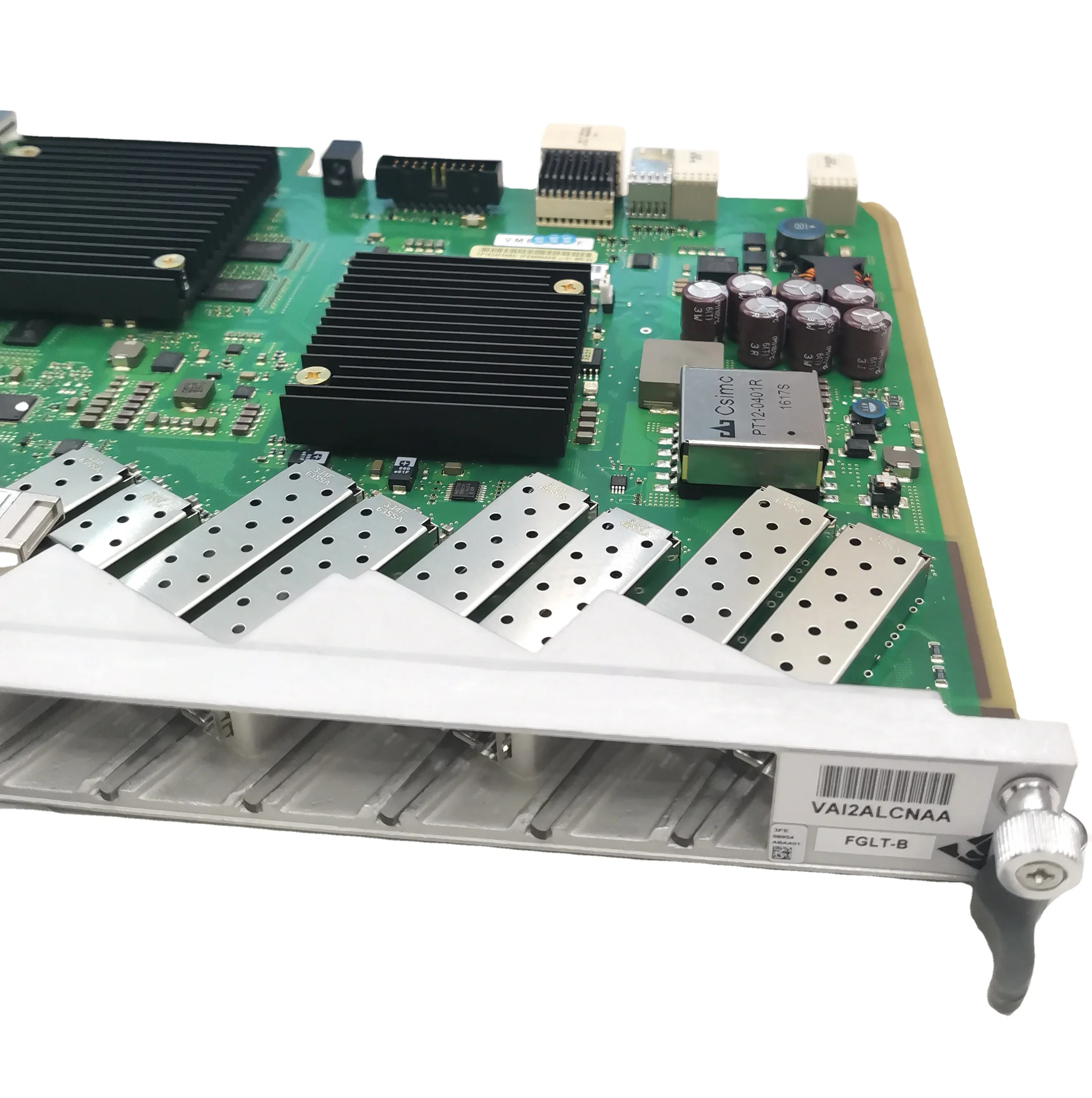 

Alcatel-Lucent Bell 7360 OLT board FGLT-B ISAM FX 16-портовая линейная терминальная плата GPON OLT с модулем C +