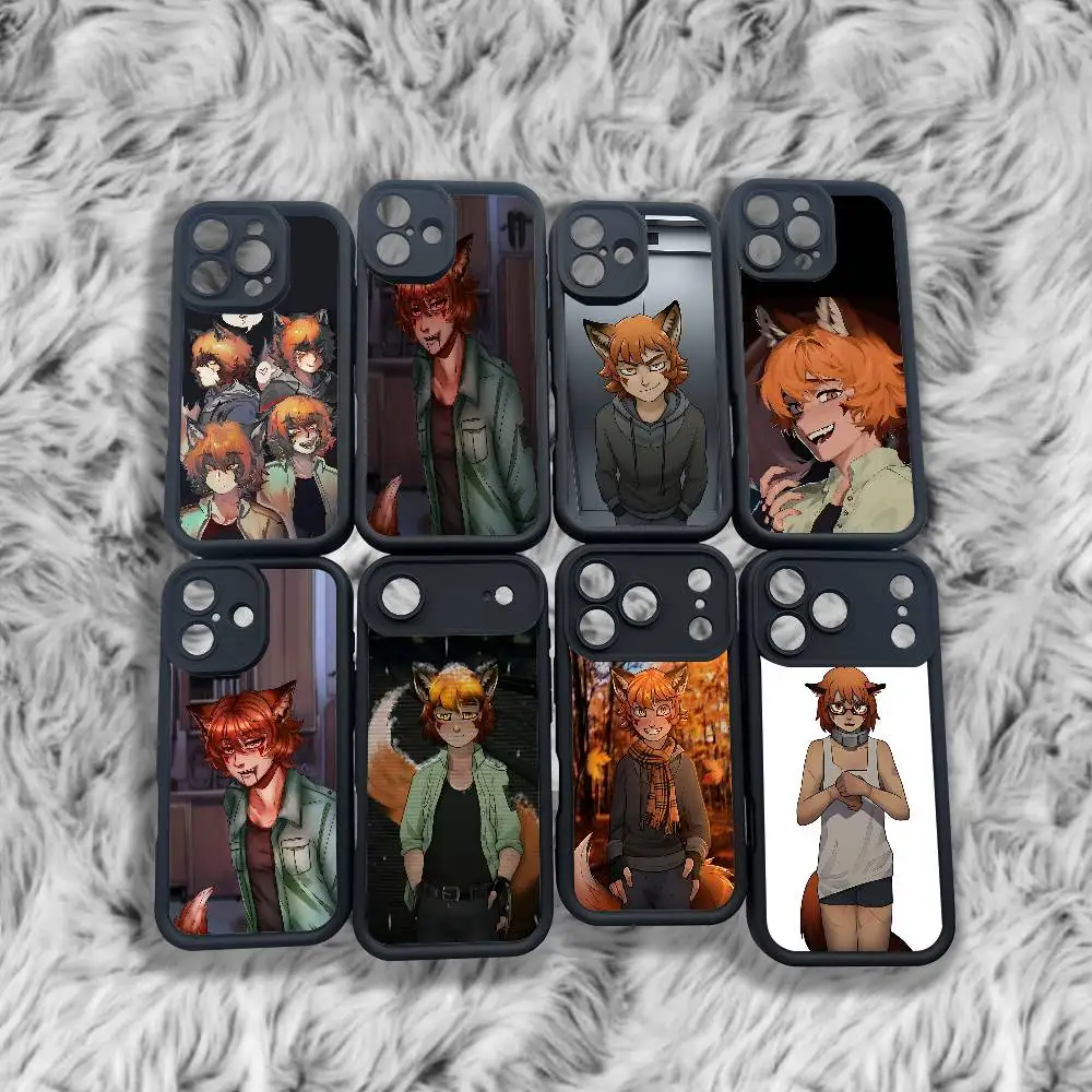 

Ren Hana Boyfriend To Death Phone Case For iPhone 17,16,15,14,13,12,11,Pro,Max,Plus,X,XS,SE4,E,Mini Black Thickened border Case