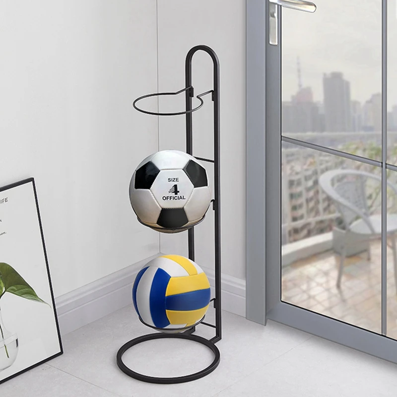 Basketball Storage Rack Indoor Children Basketball Storage Rack Home Put Ball Football Storage Basket Placed Rack Durable