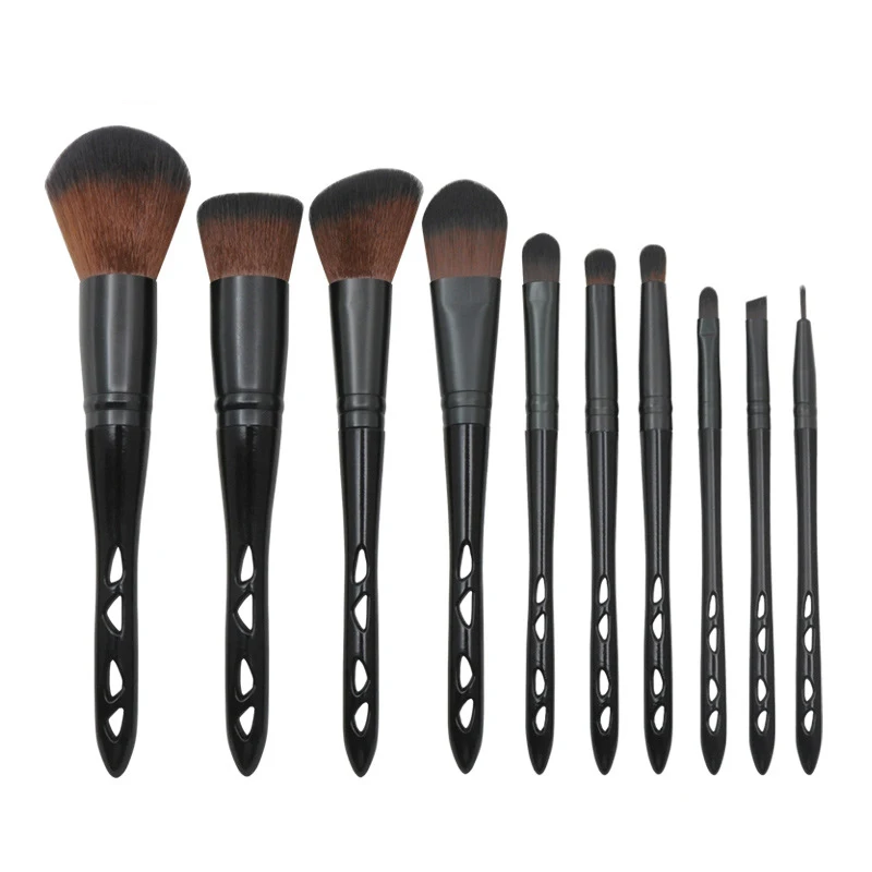 10pcs Makeup Brushes Set Cosmetic Foundation Make Up Brush Kit High Quality Eye Shadow Women Men Foundation Make Up Beauty Tool