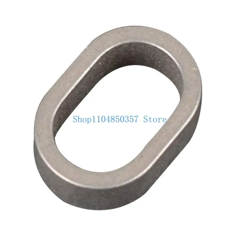 652F Heavy Duty Keychain Clip Rings One-piece Spring Clip Side Pushing Keyring