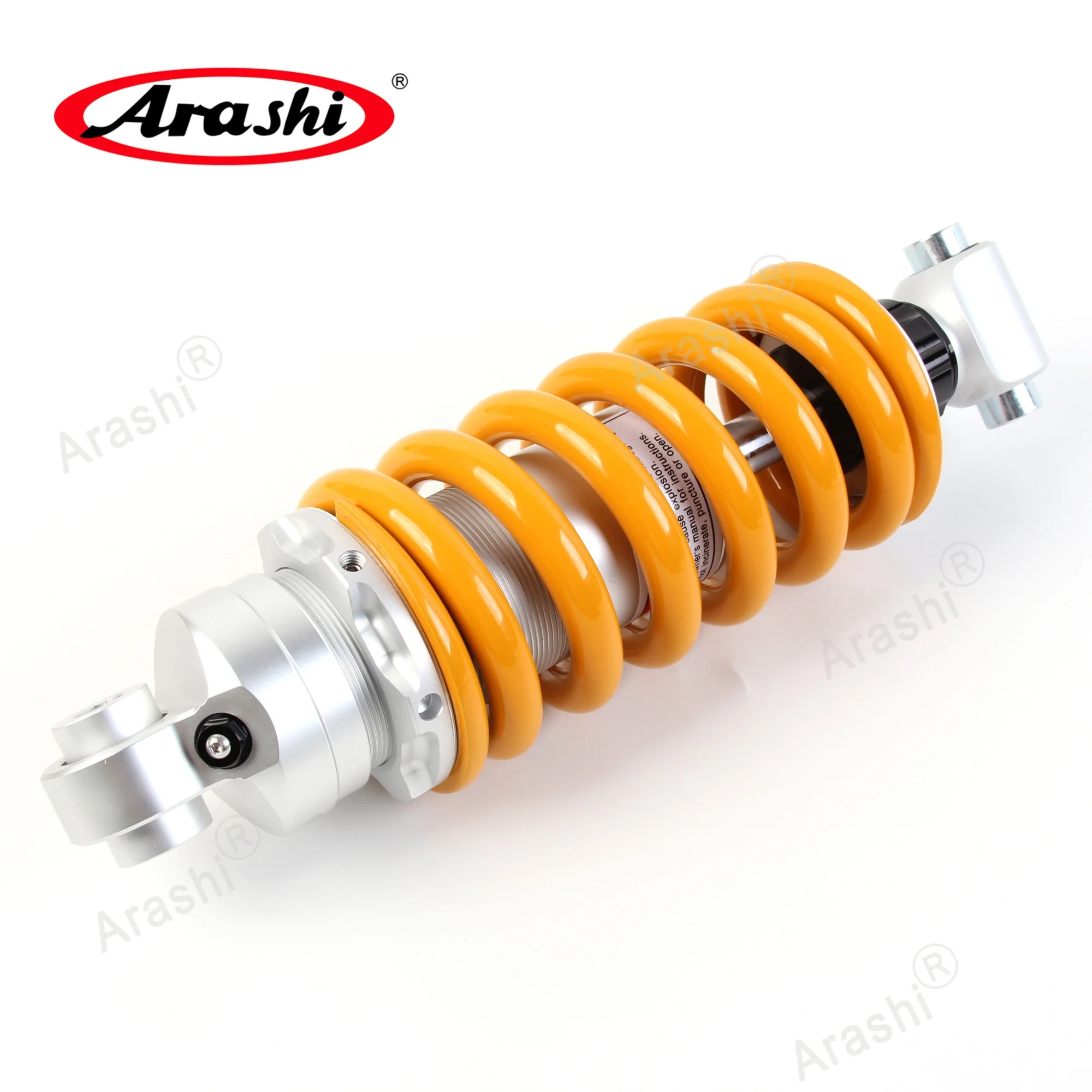 Arashi 278mm Air Shock Absorber For YAMAHA YZF R3 YZF-R3 / ABS / YZFR25 YZF R25 / MT03 MT-03 2014-2024 Monoshock Rear Suspension
