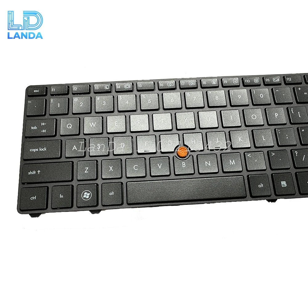 Teclado para Portátil HP EliteBook 8760W 8770W con Puntero, Modelo 652554-001638515-001