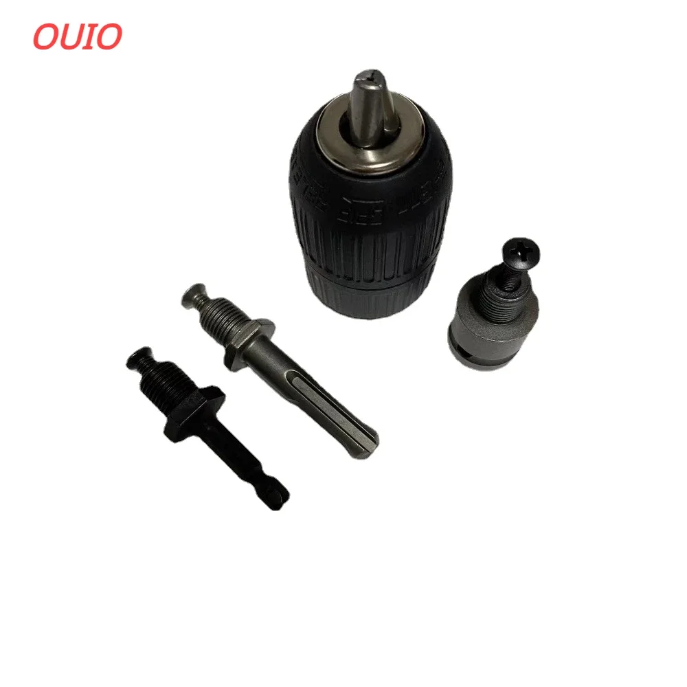 OUIO Keyless Drilling Chuck 2-13mm Converter 1/2