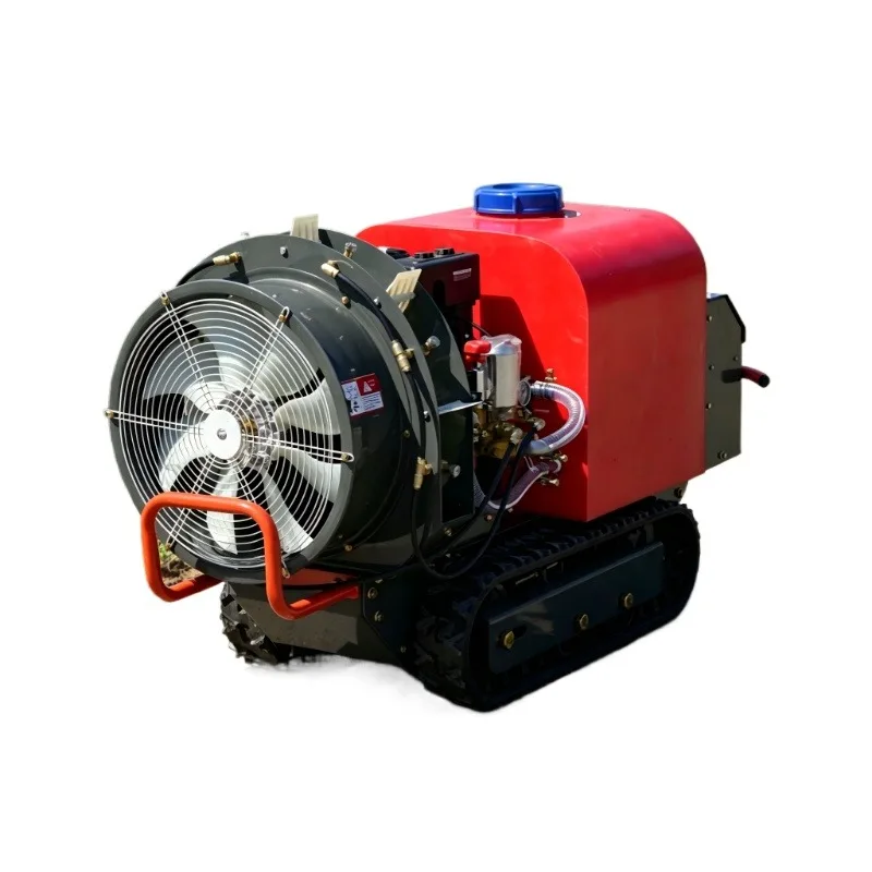 Chinese Manufacturer Wholesale Mini Remote Control Crawler Intelligent Robot Sprayer Agricultural Spraying Machine