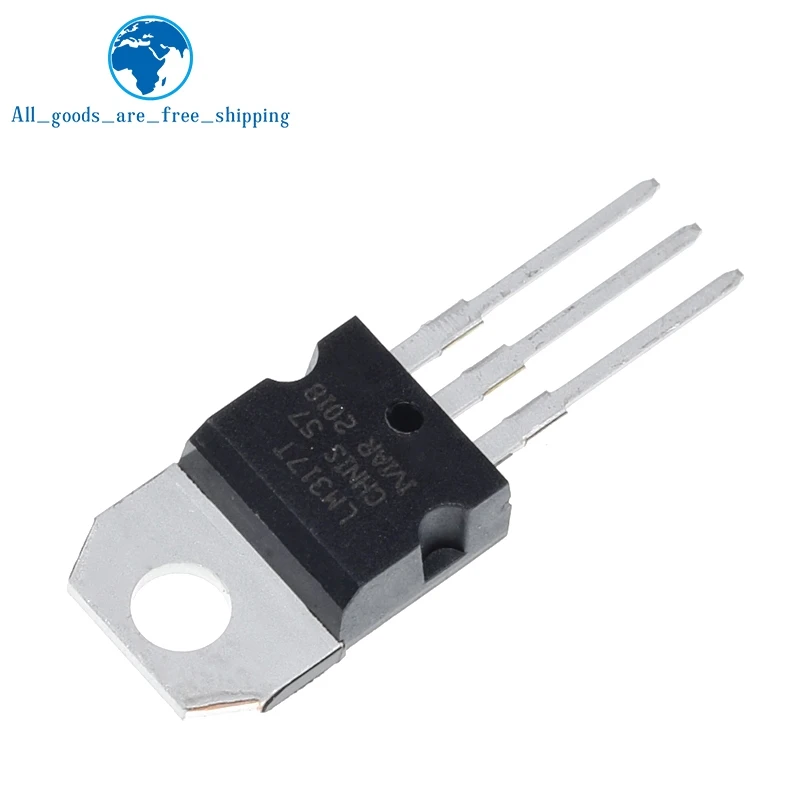 TZT 10PCS LM317 LM317T Voltage Regulation Module 1.2V to 37V 1.5A image 5