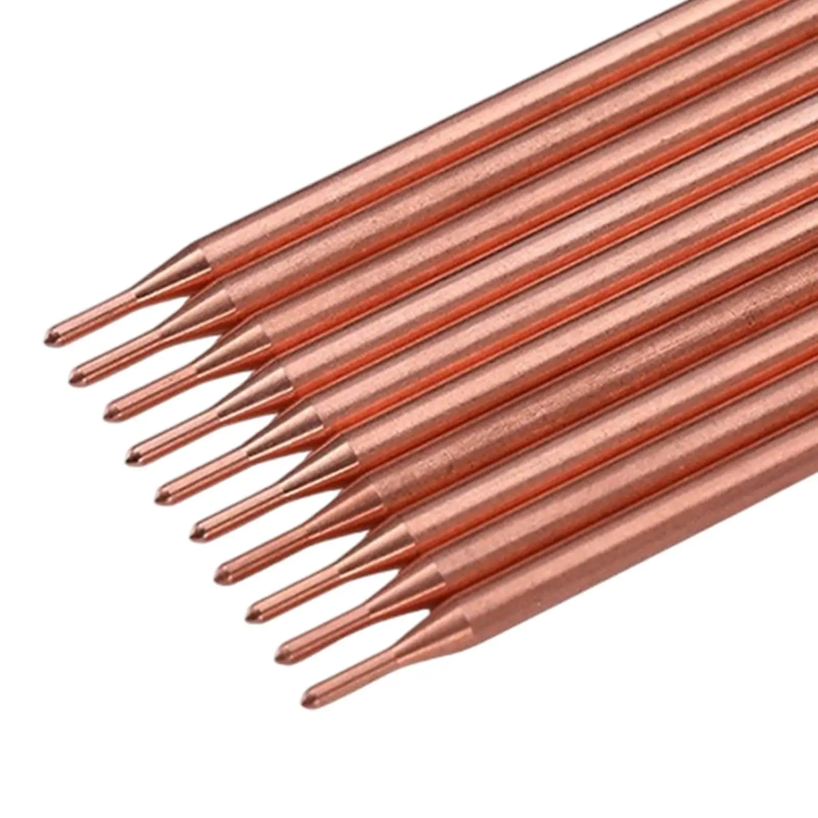 10Pcs Spot Welding Pin Copper Equipment Tool Small Welding Machine Replacement Accessories Soldering Tips Welding Machine Parts