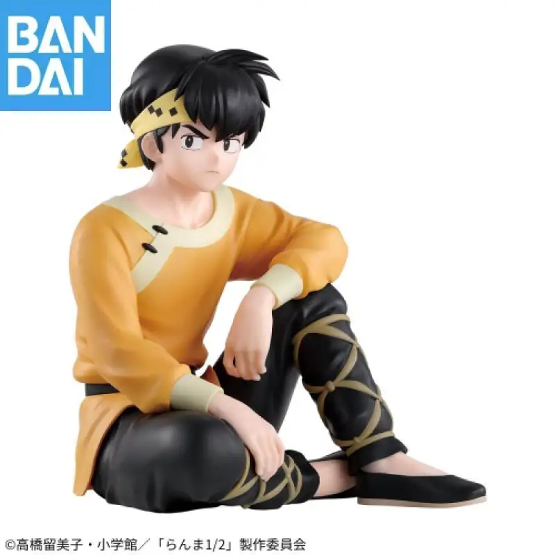 الأصلي بانداي نامكو بانبريستو رانما 1/2 Hibiki Ryoga بولي كلوريد الفينيل نموذج لجسم لعبة هدية جامع سطح المكتب زخرفة جديدة وغير مفتوحة