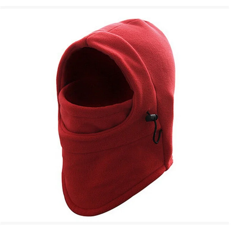 Men Women Face Mask Thermal Fleece Balaclava Hood Swat Wind Winter Stopper Beanies Out Door Apparel Accessories