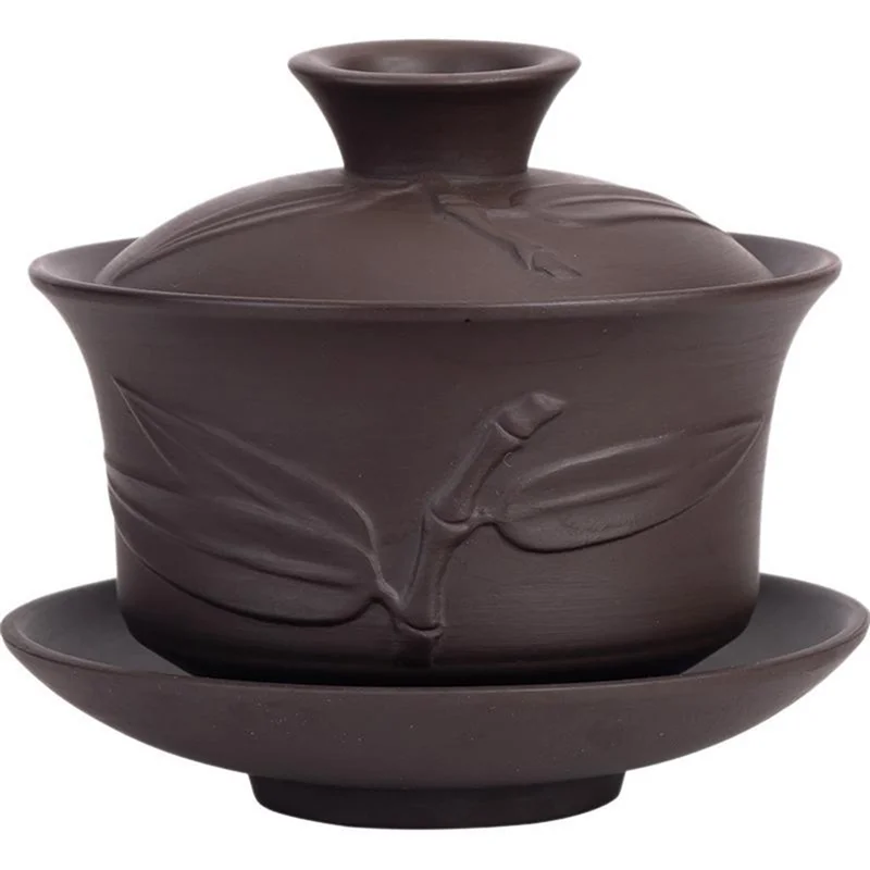 

Чайный сервиз ABKO-Clay с миской в виде чайника, чайной чашкой, большой крытой миской, бытовой чайной миской, аксессуарами для заваривания чая