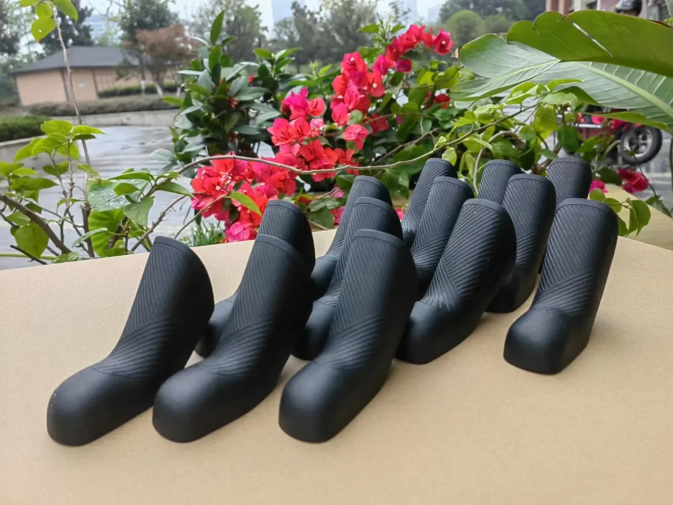 2025 Wheeltop's original factory newly upgraded EDS TX soft hand rubber sleeve is non-slip and durable bicycle handlebar grips