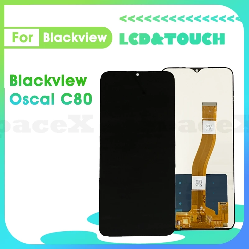 

ЖК-дисплей C80 6,5 дюйма для Blackview Oscal C80, сенсорный дигитайзер в сборе, сменные детали, экран для телефона, осциал, ЖК-дисплей C80