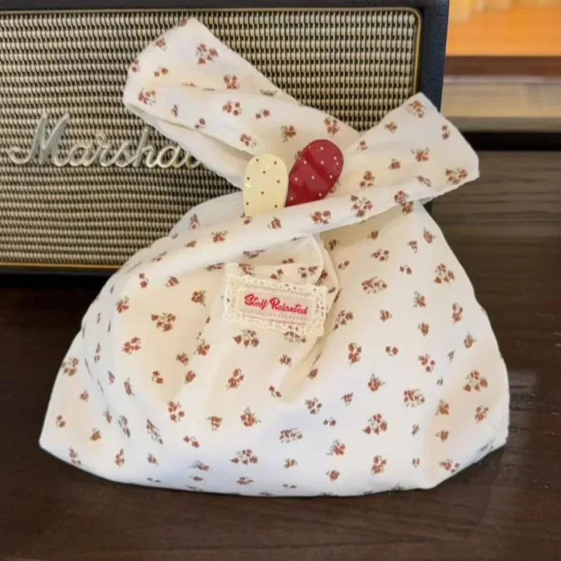 

Back To School Korean Lace Tote Bag With Letter Print Ins Shoulder Bag Cute Student Sweet High Capacity Handbag Commute Bag New