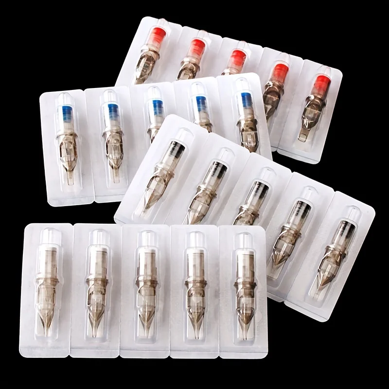 

5pcs Tattoo Cartridge Needles Disposable Needles Pro Round Liner Sterilized Tattoo Needle For Machines 1RL3RL 5RL 7RL 9RL 11RL