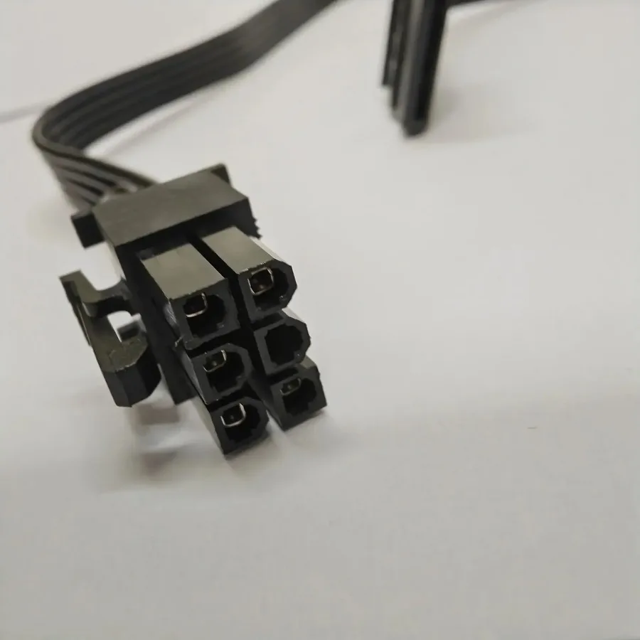 6Pin to 4-Port SATA Mainboard Power Cable For Super Flower SF-1000F14MP Switching  Supply Module 85cm