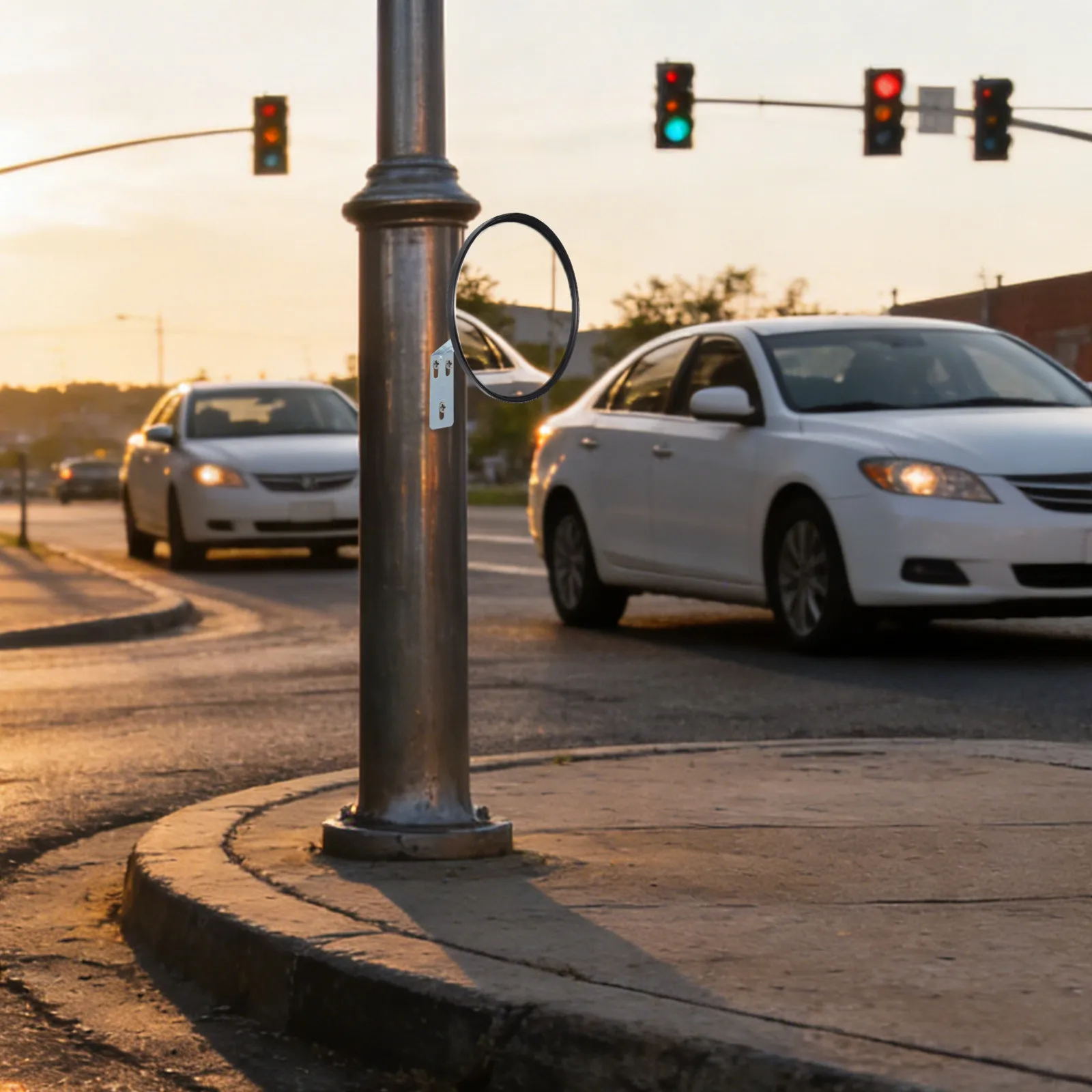 

Широкоугольное выпуклое настенное зеркало для безопасности: для подъездных путей, гаражей, супермаркетов, больниц, школ, складов, перекрестков, зон с слепыми зонами
