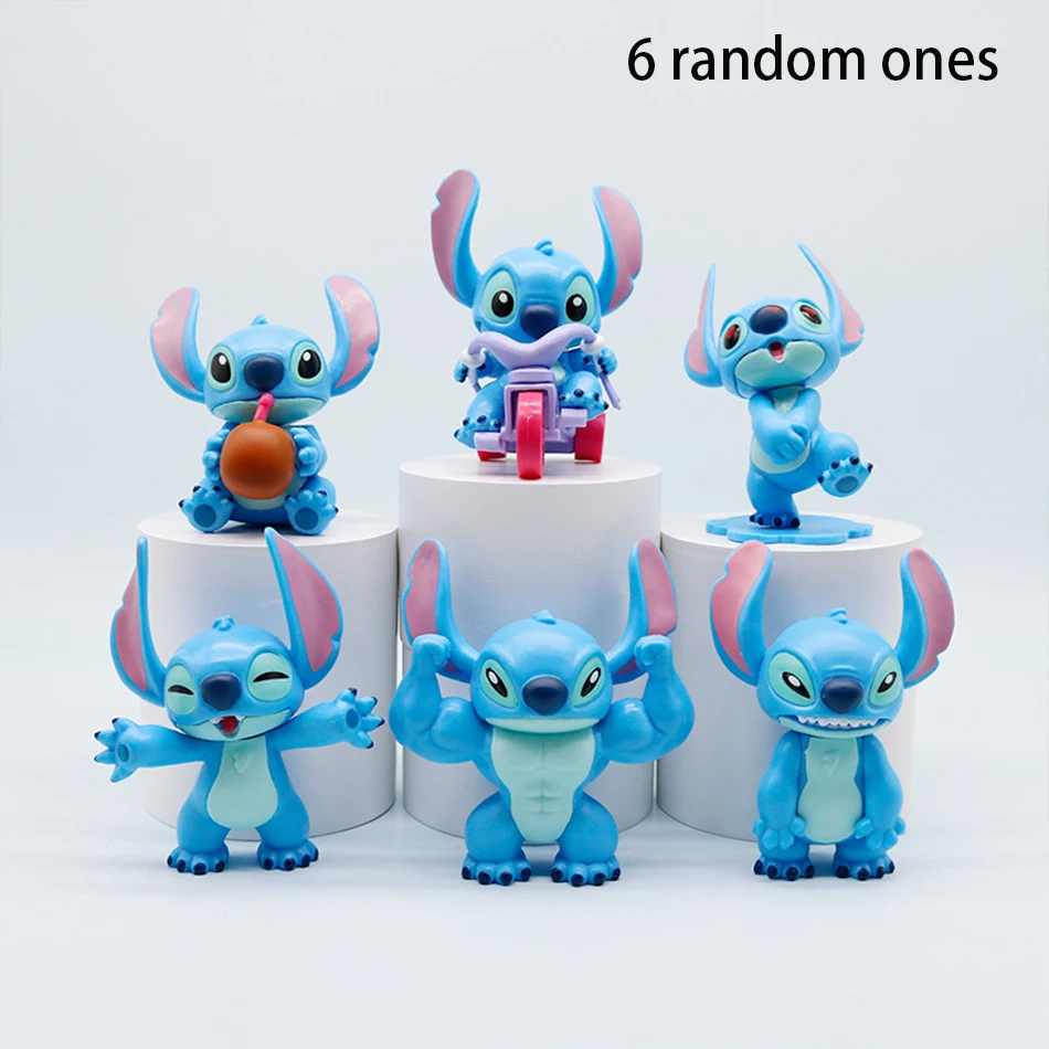 

Официальная слепая коробка Disney Stitch Strange Cute Series, изысканное мастерство, удобное прикосновение, подарок на день рождения