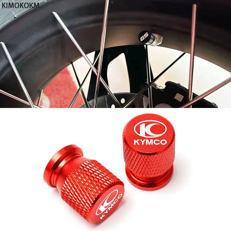 

Motorcycle Caps Covers Tire Valve Airtight For KYMCO Xciting 250 300 400 AK550 CT250 CT300 S400 Downtown 125i 350i X-Town Kxct