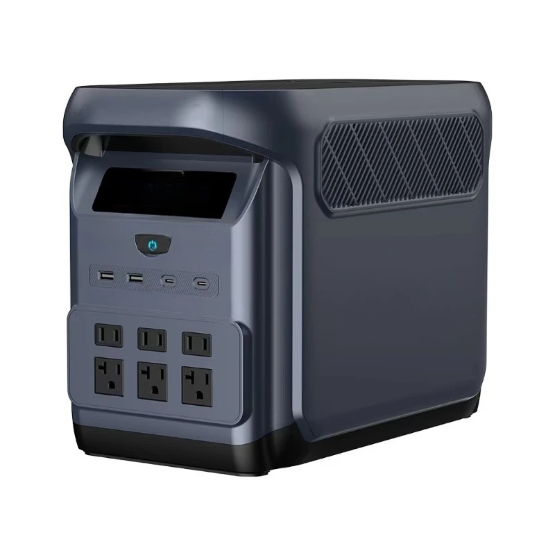 Portable charging station, external battery, AC solar car charging, suitable for home and camping