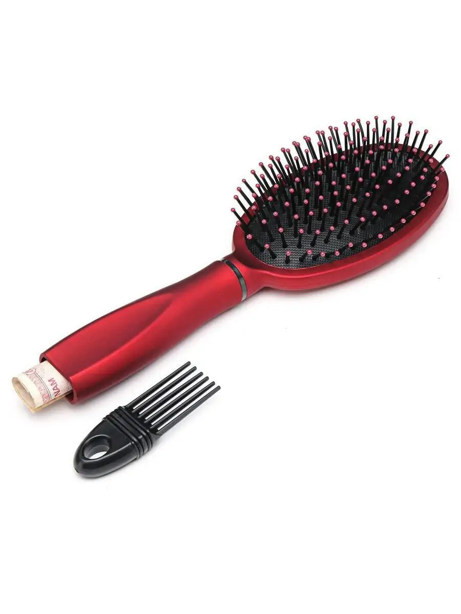 Hair Comb Secret Stash Hidden Safe Diversion Hair Brush Key Safe Box Hiding Diamond Jewelry Storage For Bedroom Bathroom Carry