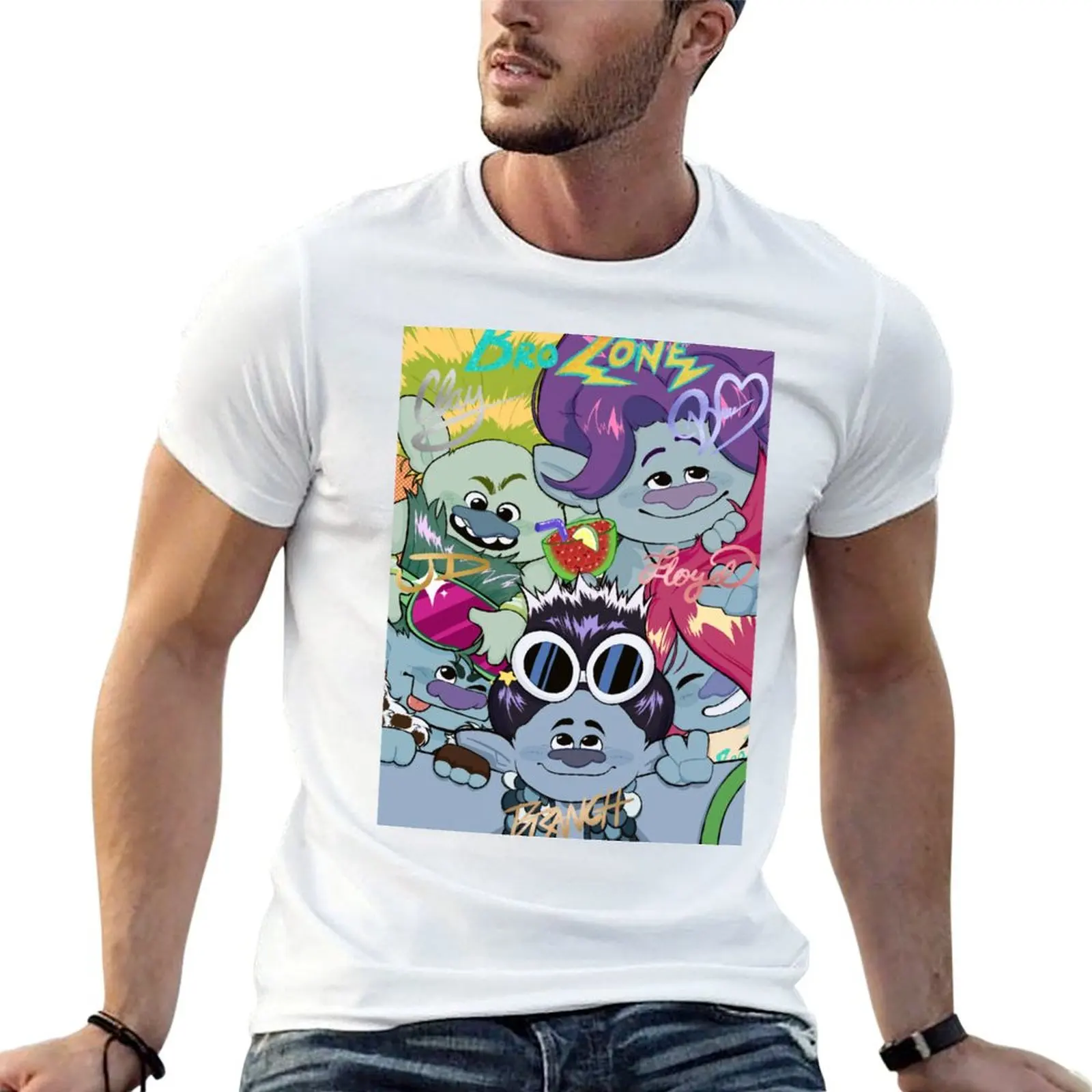Brozone Autographs T-Shirt Moisture Wicking Quick Dry Tee