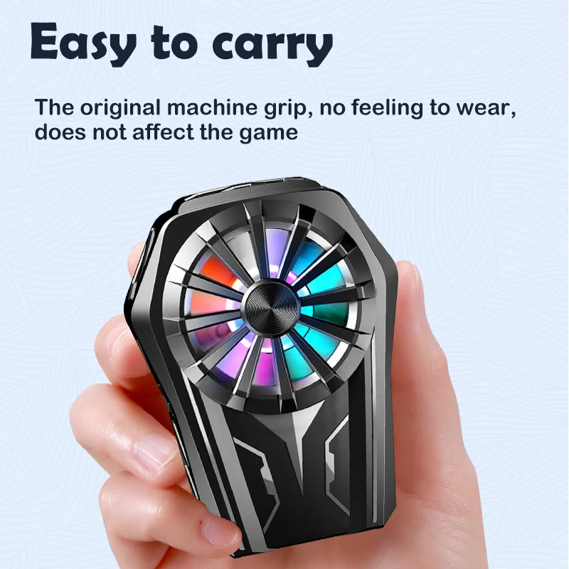 Portable Mobile Phone Semiconductor Cooler Universal Radiator Holder Smartphone Gaming Cooling Fan For Xiaomi Iphone