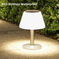 Solar LED Lights Dimming Garden Outdoor Decor Waterproof Desk Lamp Solar Powered Lamps Villa Courtyard  Terrace Table Light