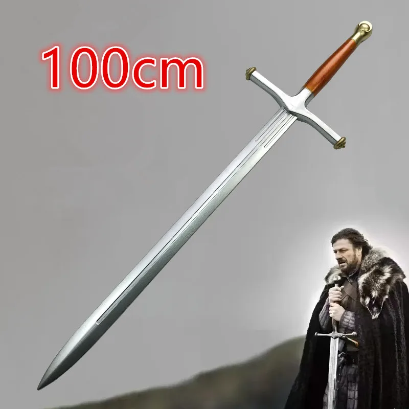 1:1 Movie Cosplay Sword Prop Wolf Frost Sword arma gioco di ruolo regalo sicurezza PU Winter Frost Sword Big 104cm