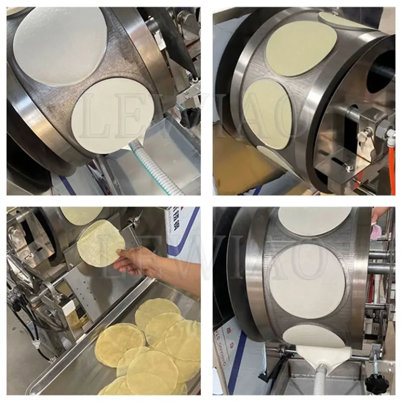 Roasted Duck Cake Machine Cooked Pancake Machine Roti Maker Chapati Making Maker