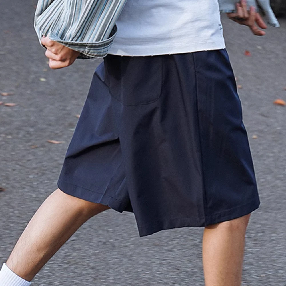 Casual Outings Casual Loose Shorts Mens Clothing Daily Wear Shorts Casual Style Medium Waist Design Polyester Fabric