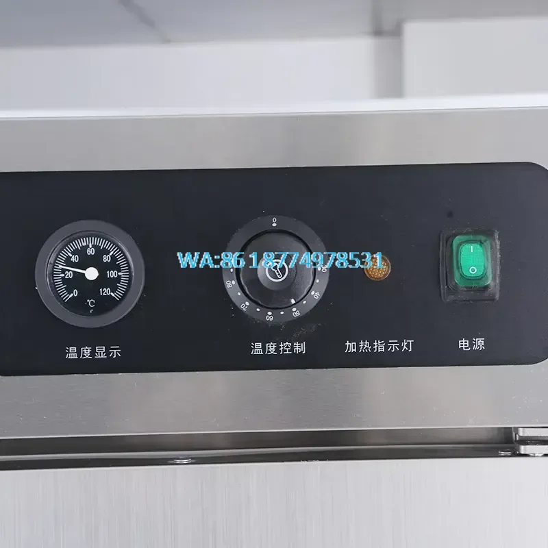 Wmwmnu for Commercial Banquet Thermos Food Warmer Cart Pan Heated Holding Cabinet with Bumper