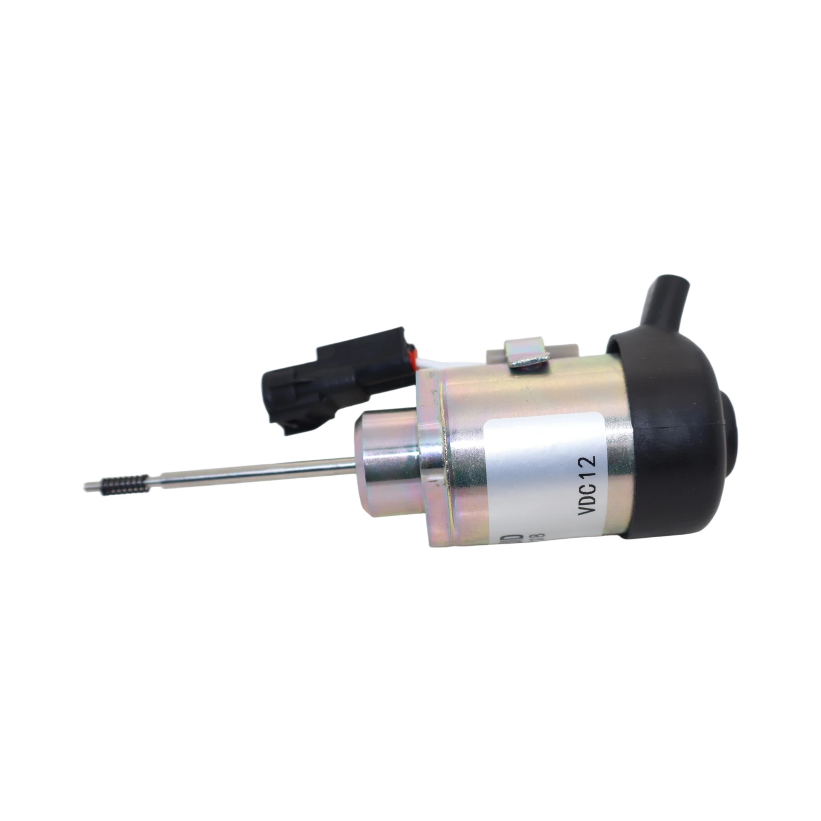 12V Fuel Shut Off Stop Solenoid Valve PS41CZ318 Compatible for Kubota 325 Miller Mig Welder Trailblazer D902 Z482 Engine