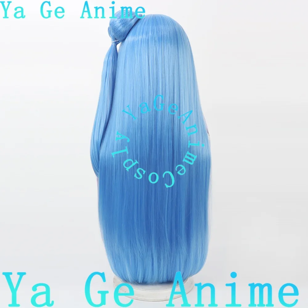 Ya Ge Pretty Cure Aofu Nana Cosplay Wig Buns Anime Reality Show Game Role-playing Wig Used for Anime Dance Parties