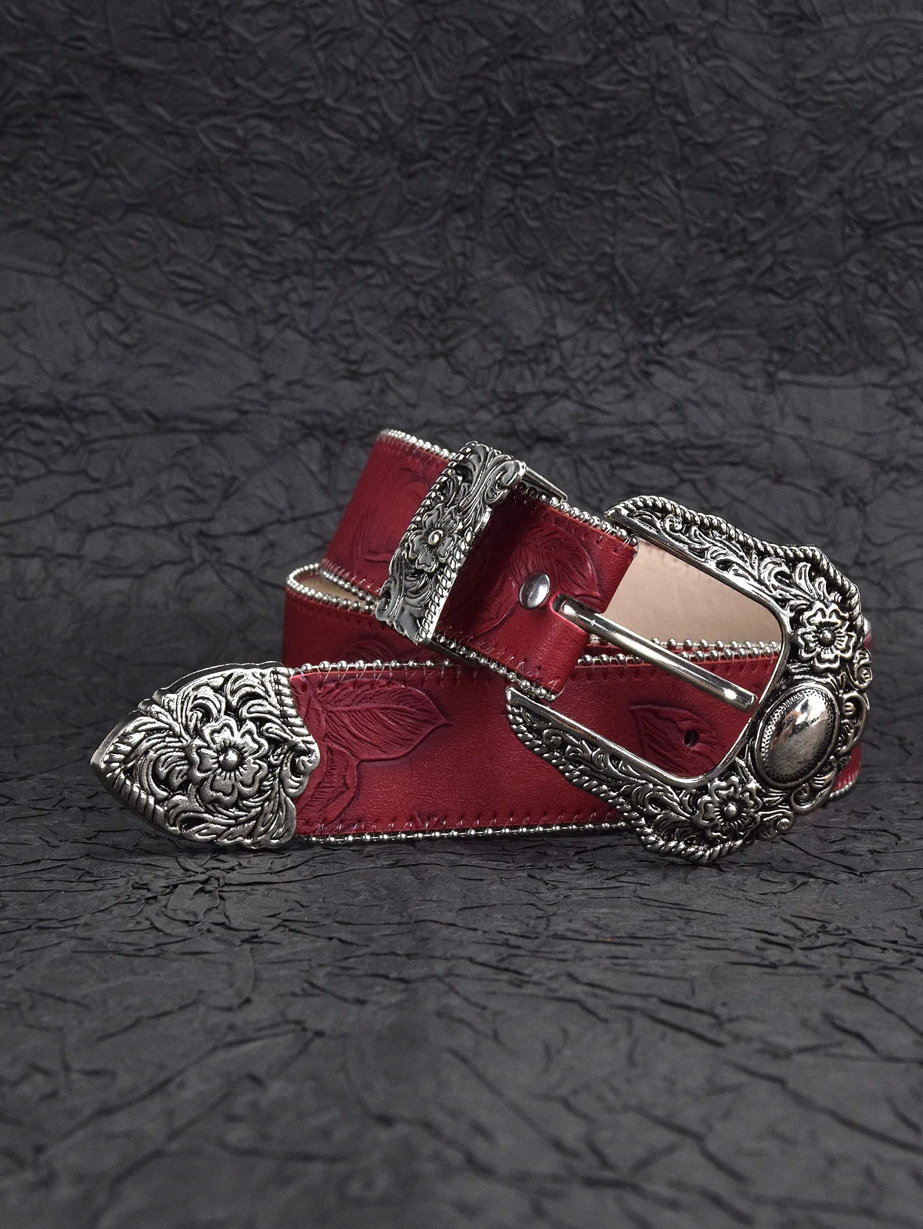 1Pc Riem Dames Retro Decoratieve Rok Gecombineerd Met Pak Ins Stijl Gepersonaliseerde Riem Subcultuur Broek Riem Riem