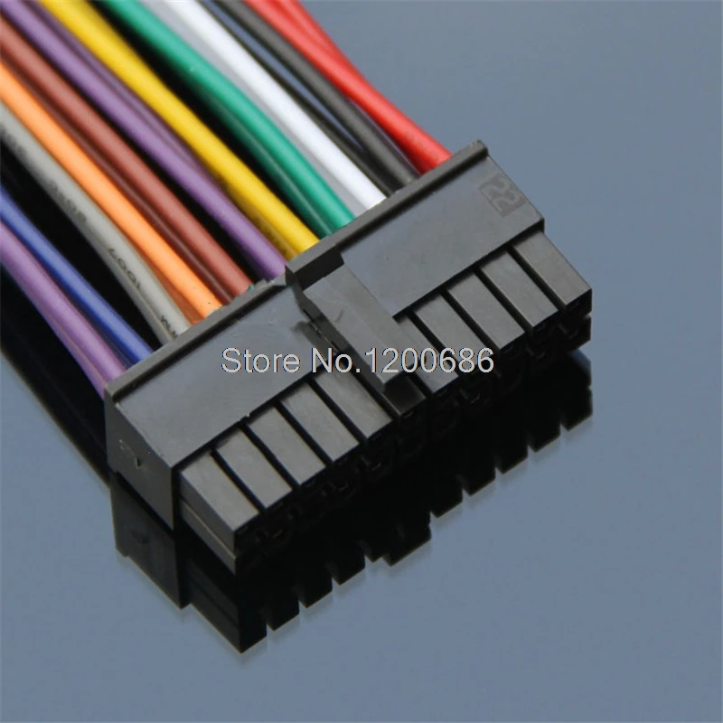 22PIN 20AWG 30CM Micro-Fit 3.0 43025 Molex 3.0 2x11pin 0430252200 22 pin Molex 3.0 2*11pin 22p wire harness